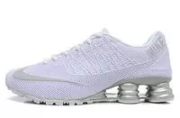 hombre nike turbo shox free run 2 silver zoom